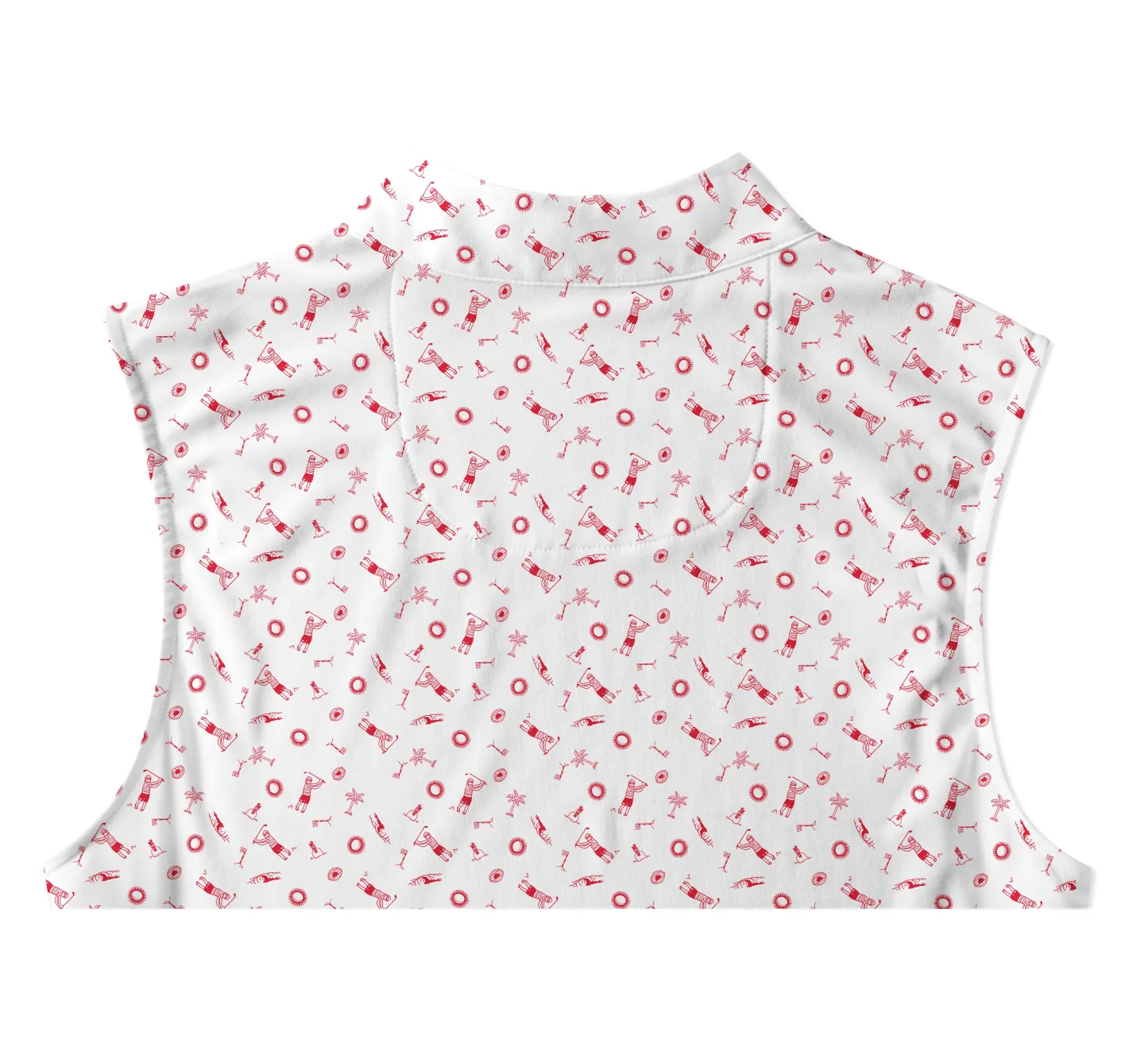 Cherryswing Women's Lilac Sleeveless Golf Polo Shirt