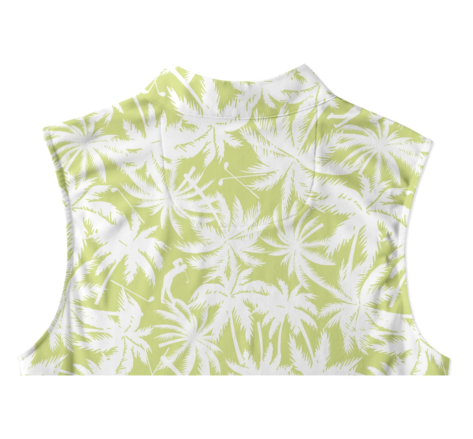 Cherryswing Women's Sleeveless Stand Collar Golf Polo Shirt