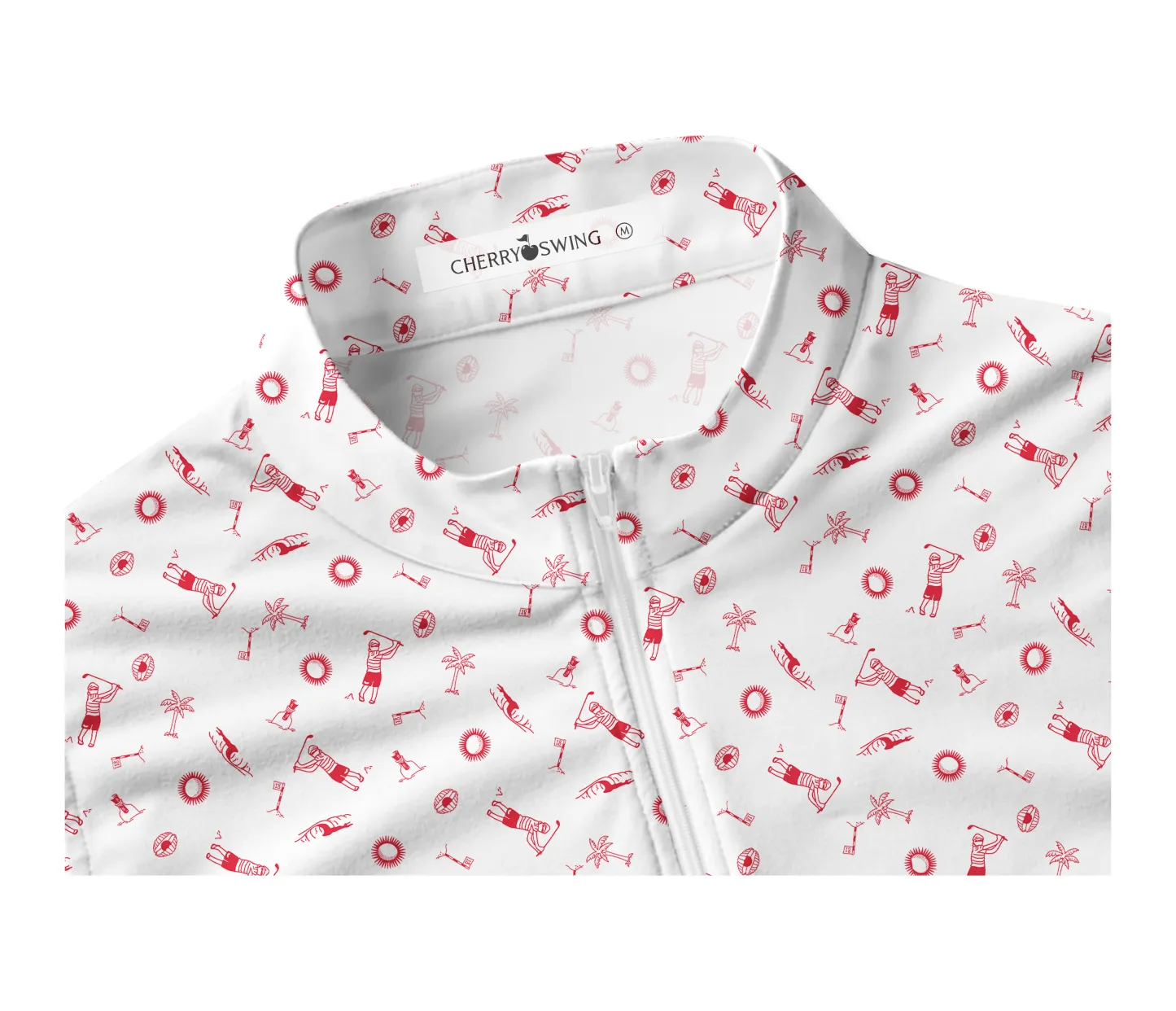 Cherryswing Women's Lilac Sleeveless Golf Polo Shirt