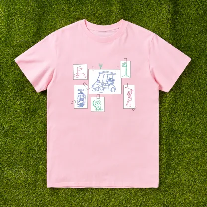 Cherryswing Elements Collage Pattern T-Shirt