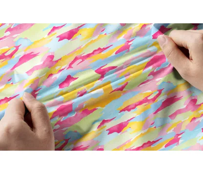 Cherryswing Women's Vibrant Camouflage Sleeveless Golf Shirt