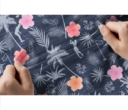 Cherryswing Women's Tropical Green Short Sleeve Golf Shirt