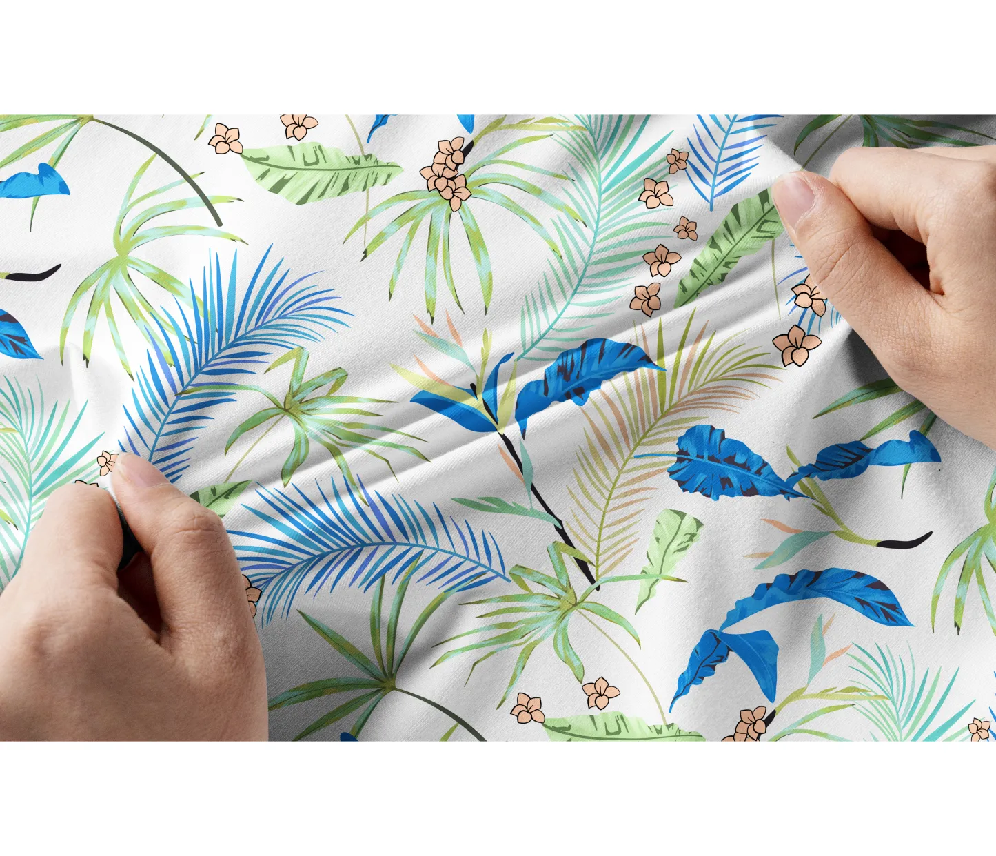 Cherryswing Women's Whimsy Palms Sleeveless Golf Shirt