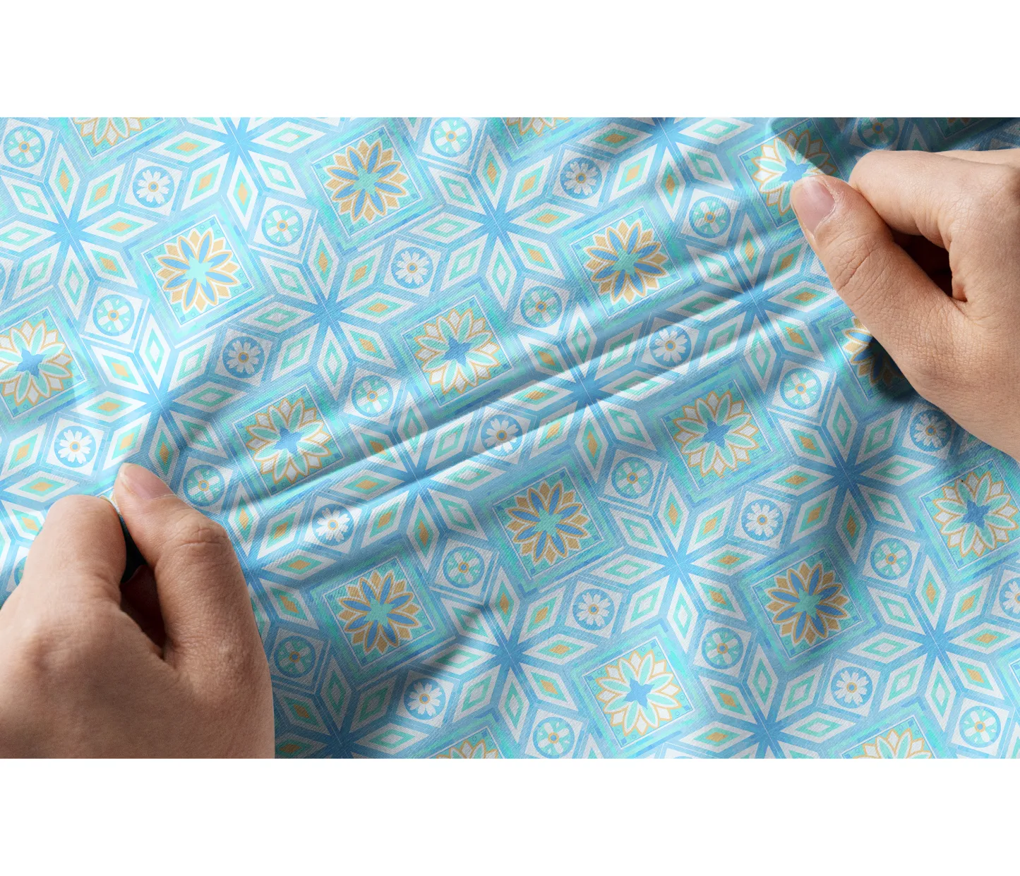 Cherryswing Women's Elegance Mosaic Long Sleeve Golf Shirt