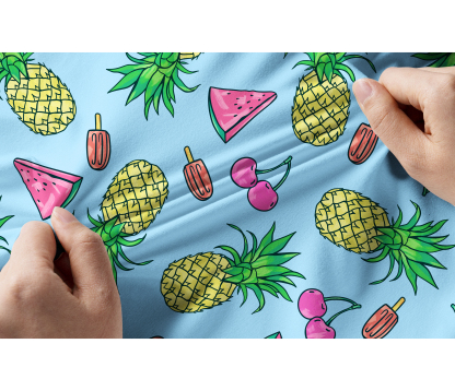 Cherryswing Women's Fruit Print Sleeveless Golf Shirt