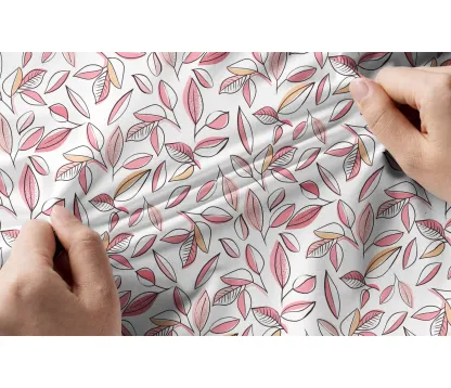 Cherryswing Women's Autumn Leaves Long Sleeve Golf Shirt