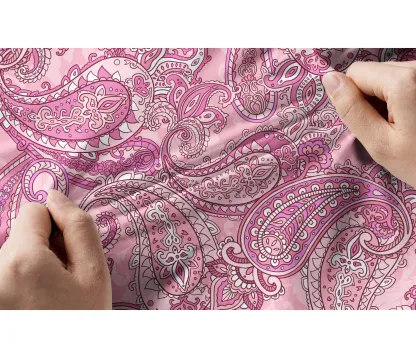 Cherryswing Women's Paisley Short Sleeve Golf Shirt