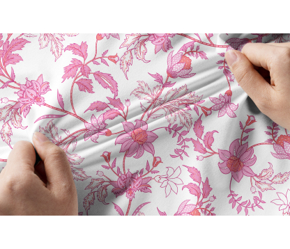 Cherryswing Women's Pink Blossoms Golf Short Sleeve Polo Shirt