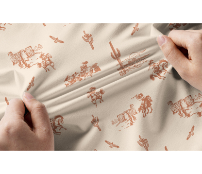 Cherryswing Women's Wild West Golf Short Sleeve Polo Shirt