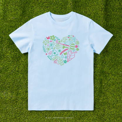 Cherryswing The Heart of Golf T-shirt For Women