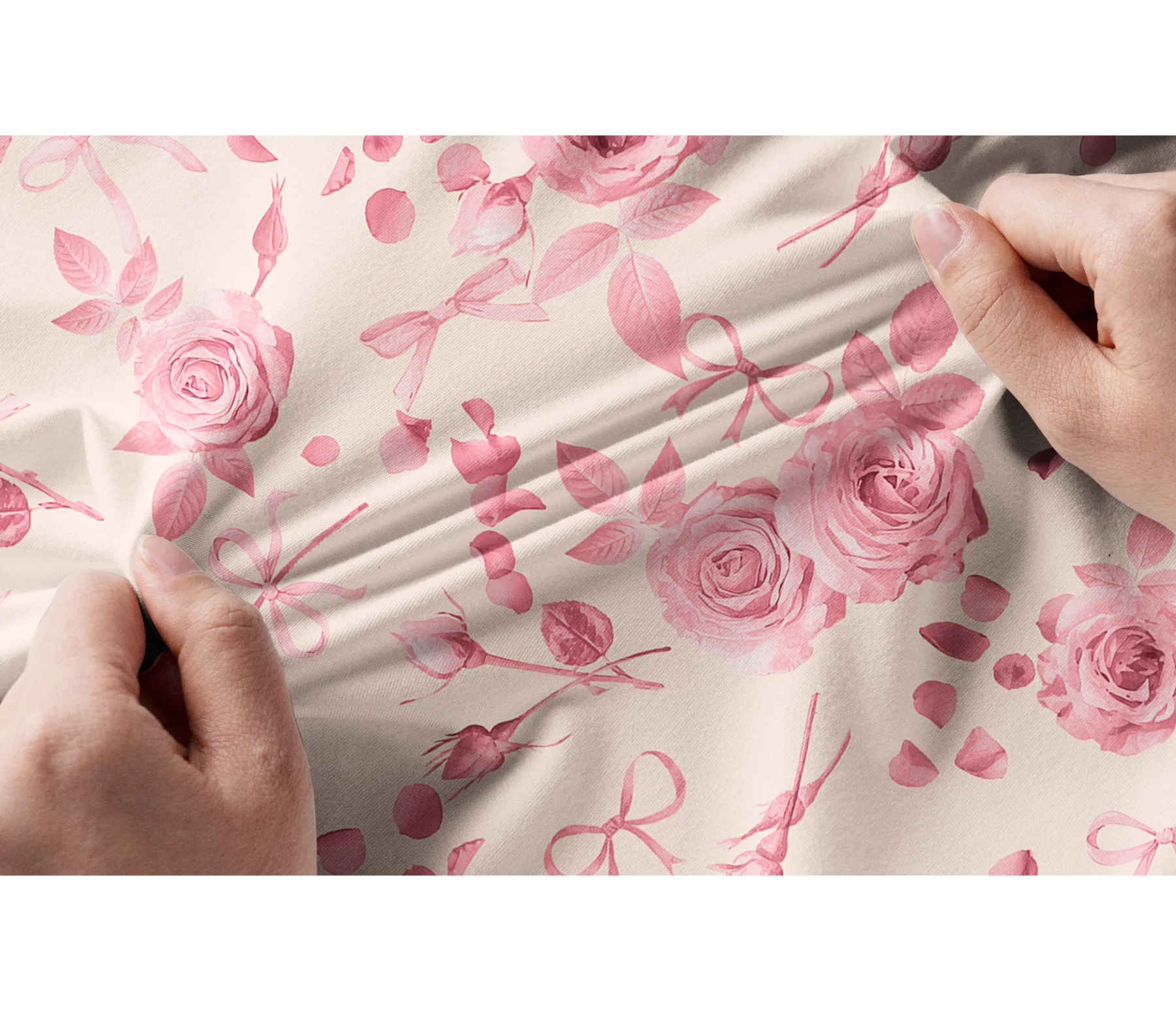 Cherryswing Women's Rose Garden Golf Short Sleeve Polo Shirt