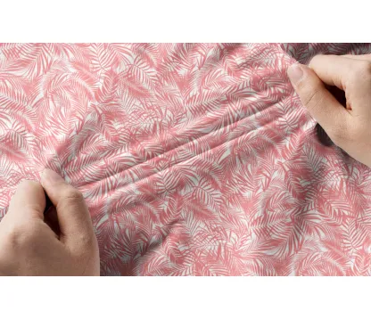 Cherryswing Women's Tropical Foliage  Golf Short Sleeve Polo Shirt