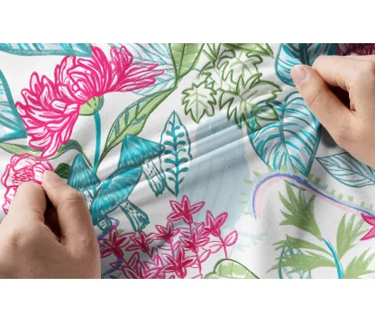 Cherryswing Women's Tropical Rainforest Golf Short Sleeve Polo Shirt