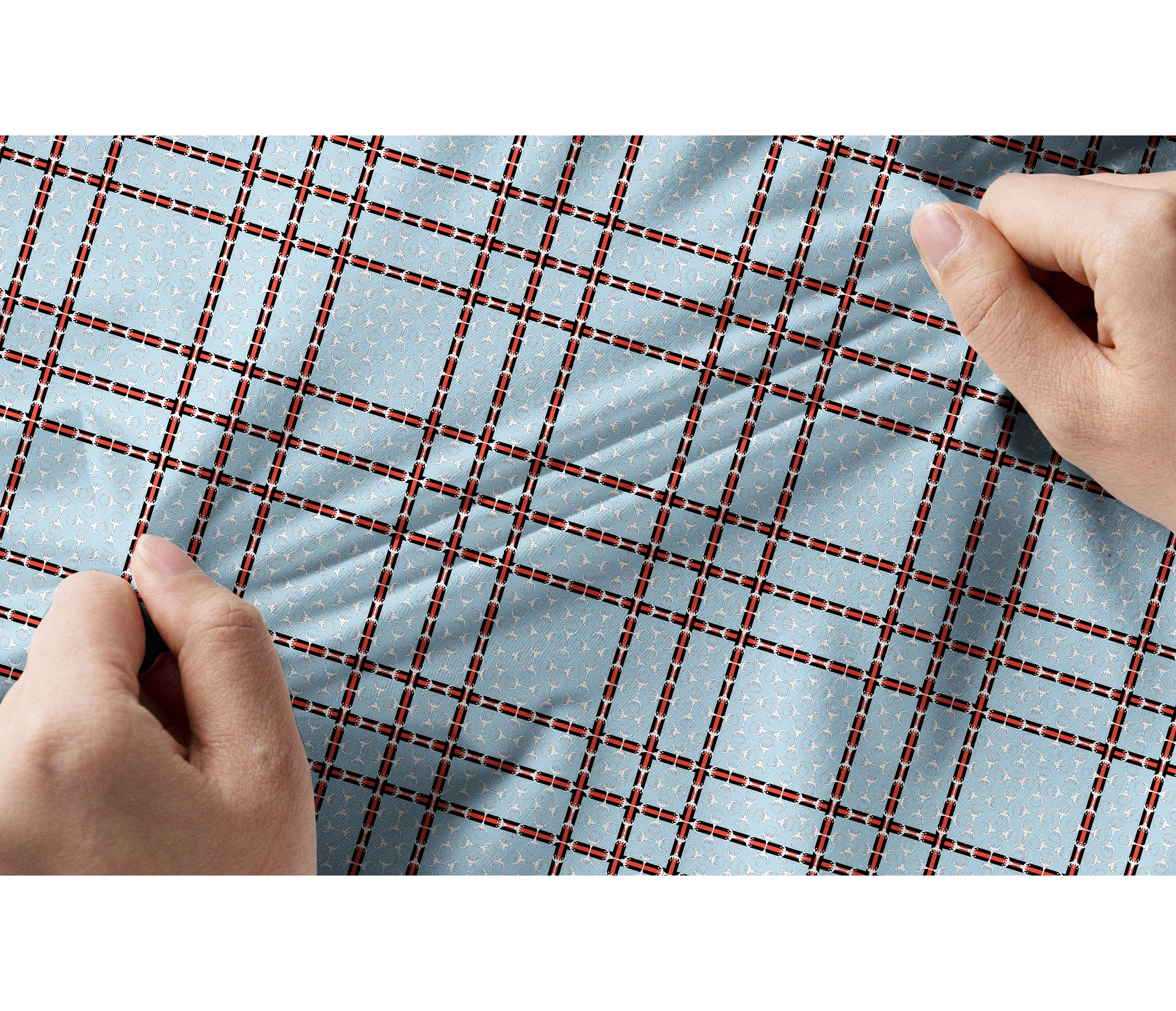 Cherryswing Women's Cassic Scottish Tartan Golf Short Sleeve Polo Shirt