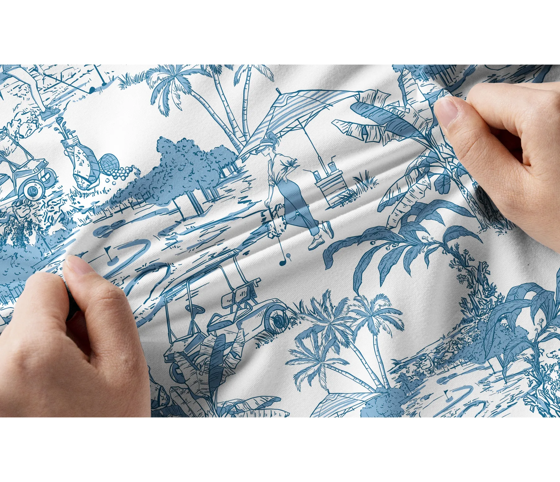 Cherryswing Women's Holiday Getaway Golf Short Sleeve Polo Shirt