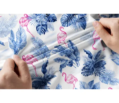 Cherryswing Women's Secluded Lagoon Short Sleeve Polo Shirt