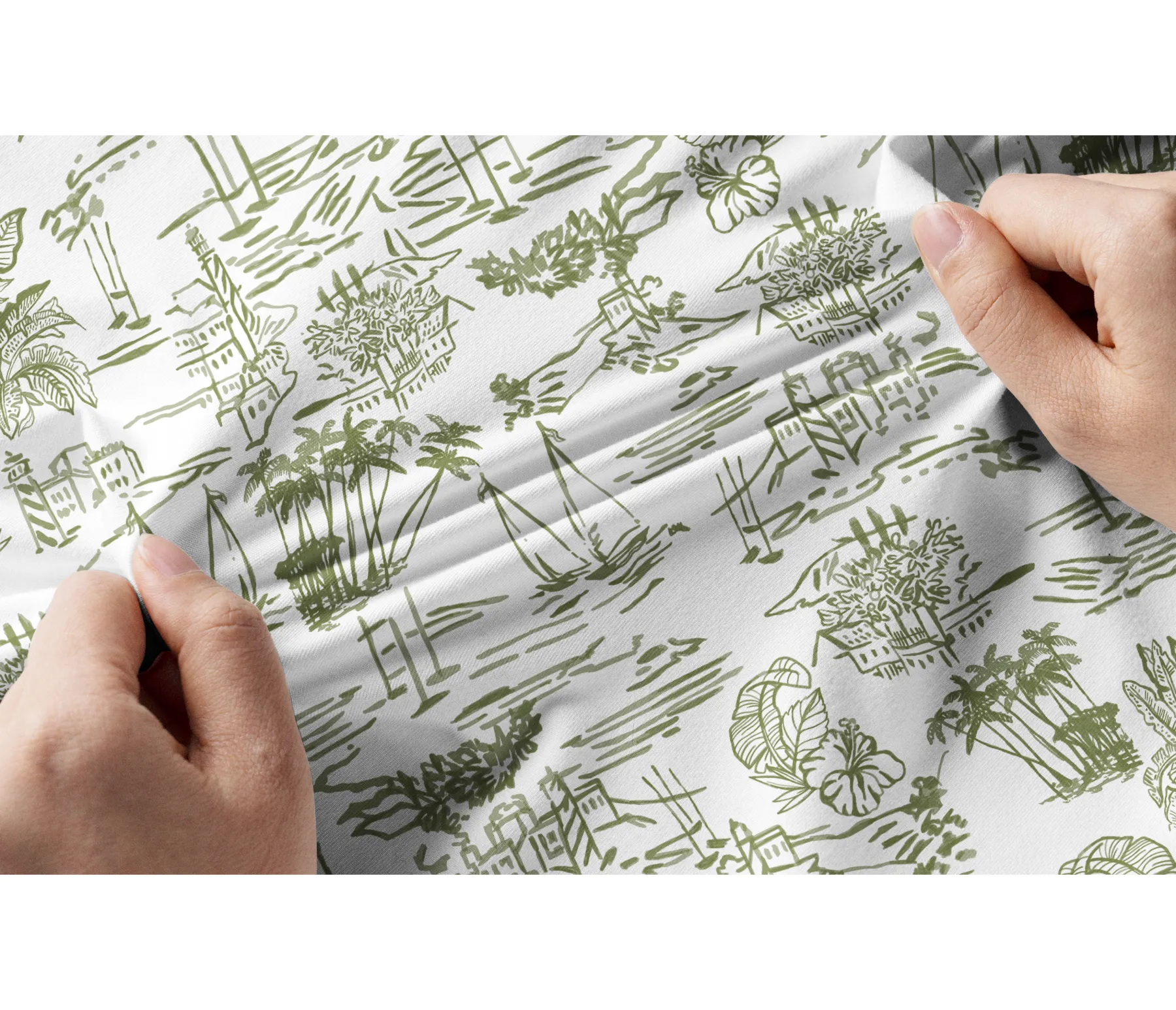 Cherryswing Women's Island Village Short Sleeve Polo Shirt