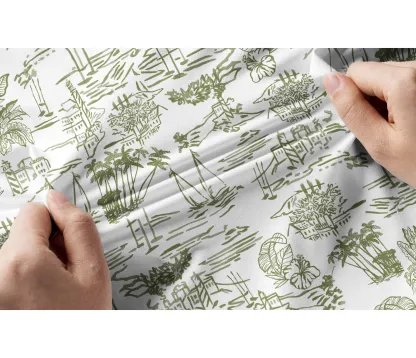 Cherryswing Women's Island Village Short Sleeve Polo Shirt