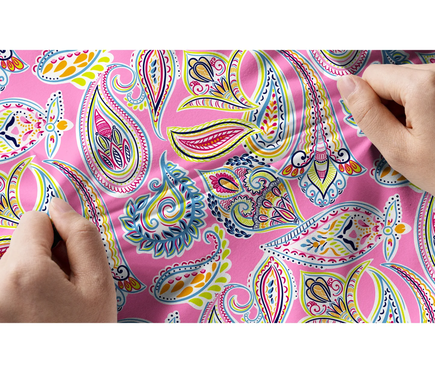 Cherryswing Women's Bohemian Cashew Blossom Short Sleeve Polos