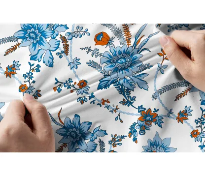 Cherryswing Women's Naturally Growing Orchids Short Sleeve Polos