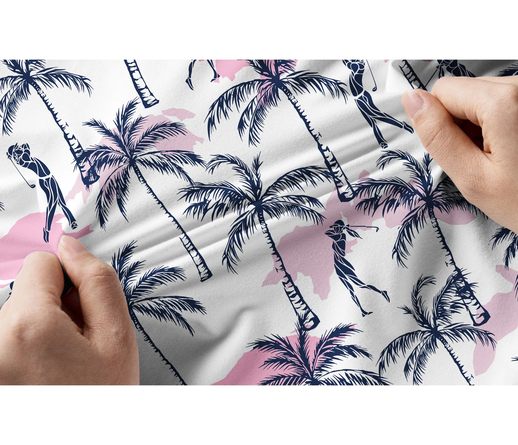 Cherryswing Women's Relax Hawaii Short Sleeve Polos