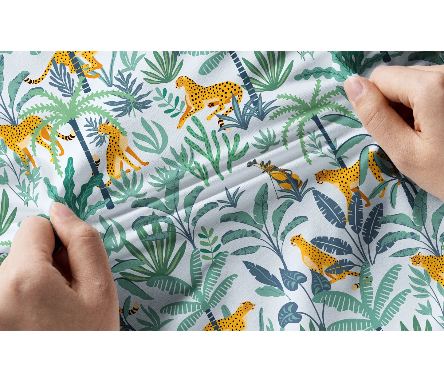 Cherryswing Women's Mysterious Forest Short Sleeve Polos