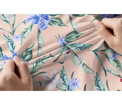 Cherryswing Women's Elegant Flowers Short Sleeve Polos