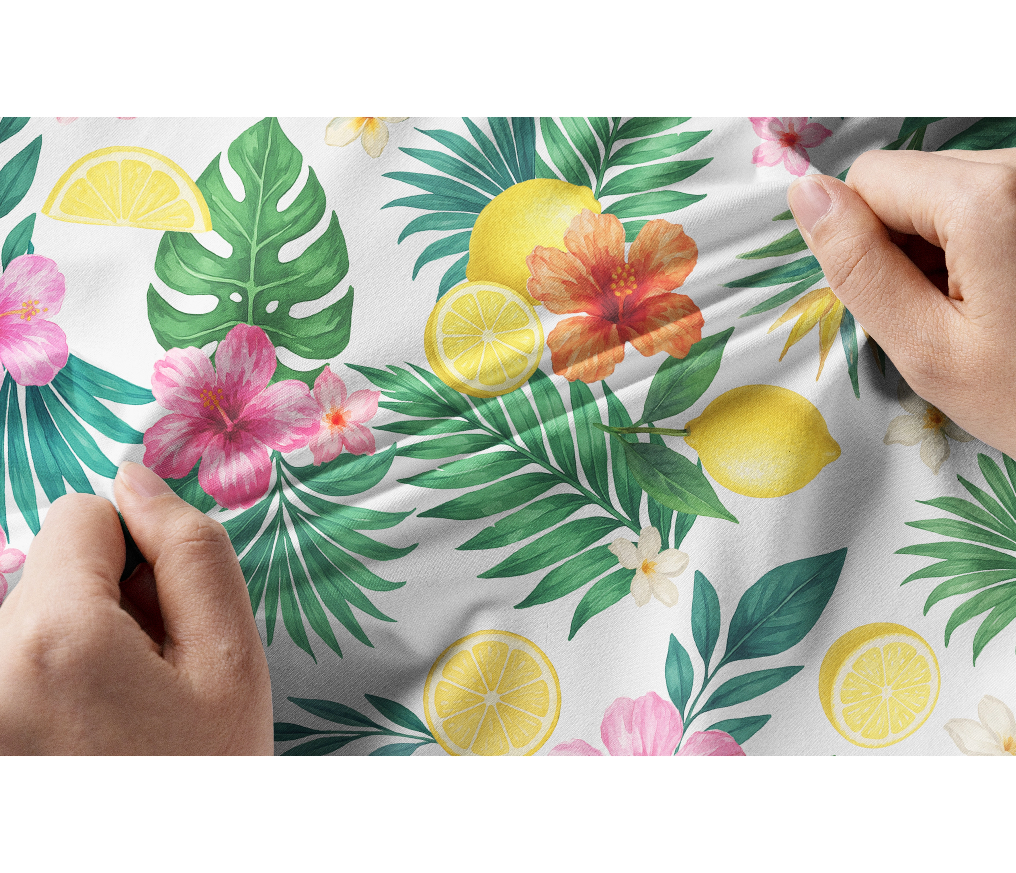 Cherryswing Women's Citrus Garden Short Sleeve Polos