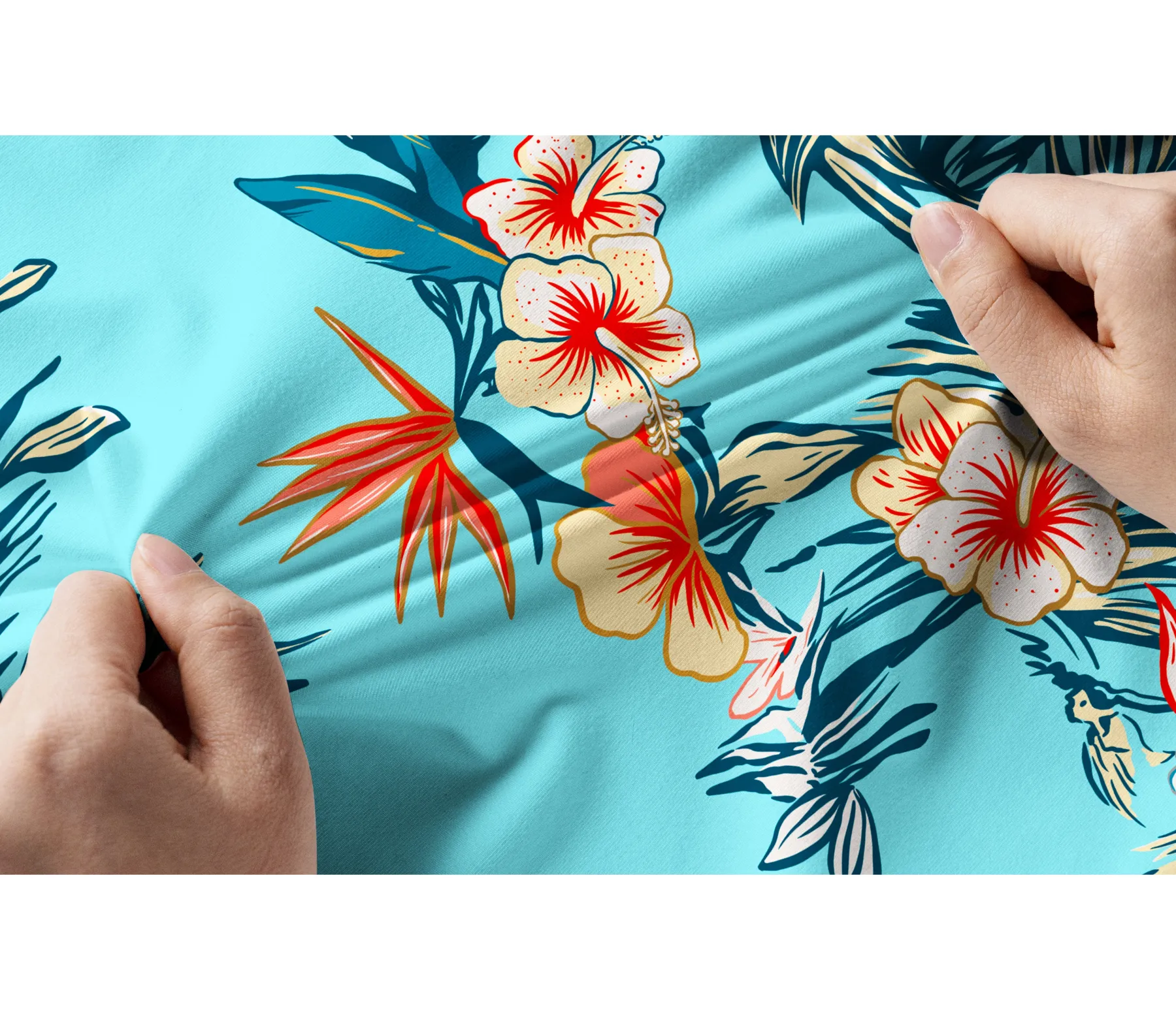 Cherryswing Women's Relaxing Hawaii Short Sleeve Polos