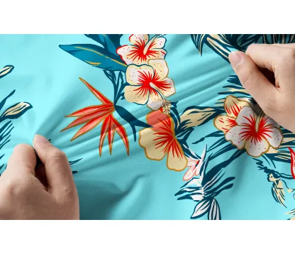 Cherryswing Women's Relaxing Hawaii Short Sleeve Polos