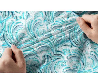 Cherryswing Women's Free Waves Short Sleeve Polos