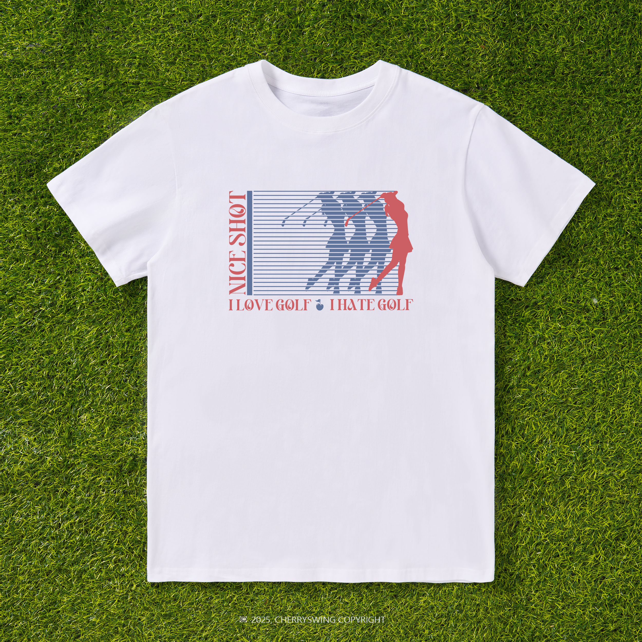 Cherryswing Celebrate Golf T-shirt For Women
