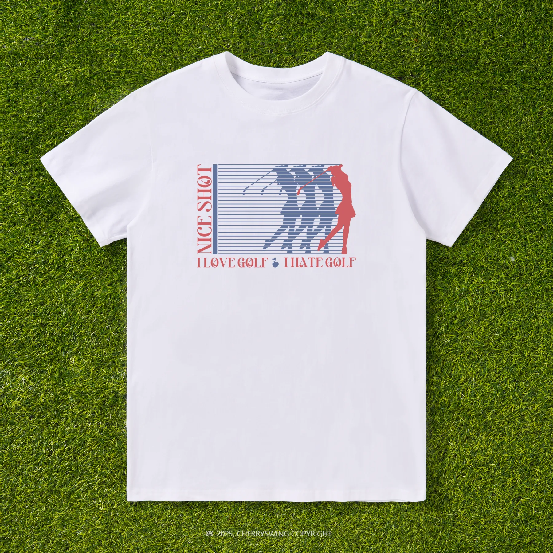 Cherryswing Celebrate Golf T-shirt For Women