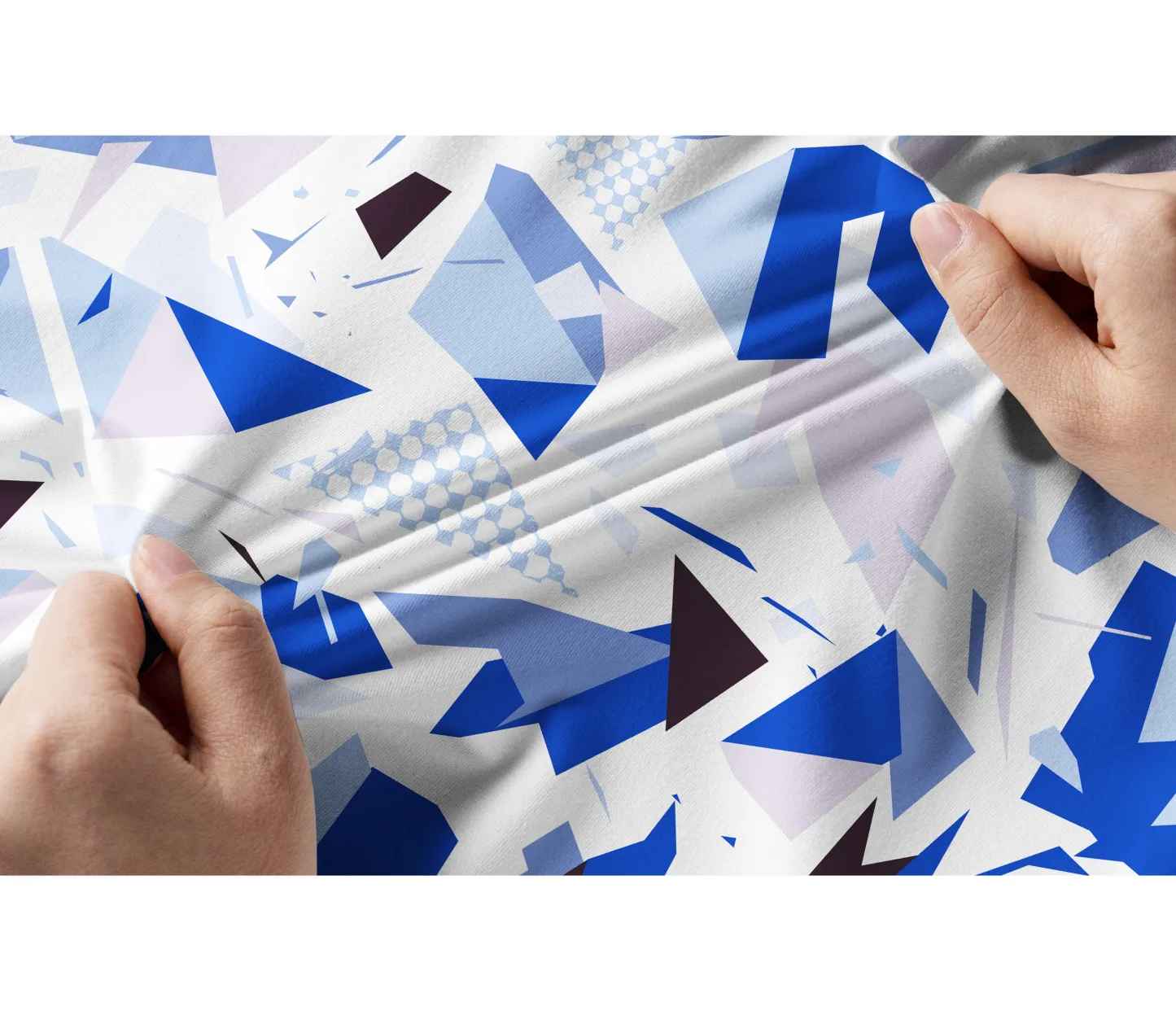 Cherryswing Women's Abstract Art Short Sleeve Polos