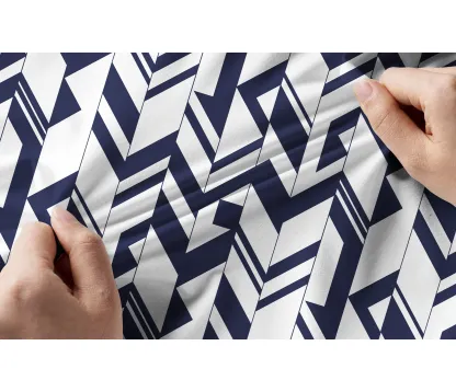 Cherryswing Women's Geometric Art Short Sleeve Polos