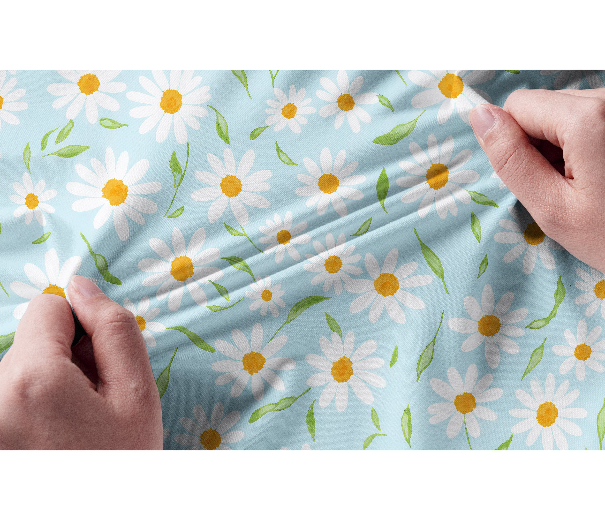 Cherryswing Women's Sunlit Daisies Short Sleeve Polos