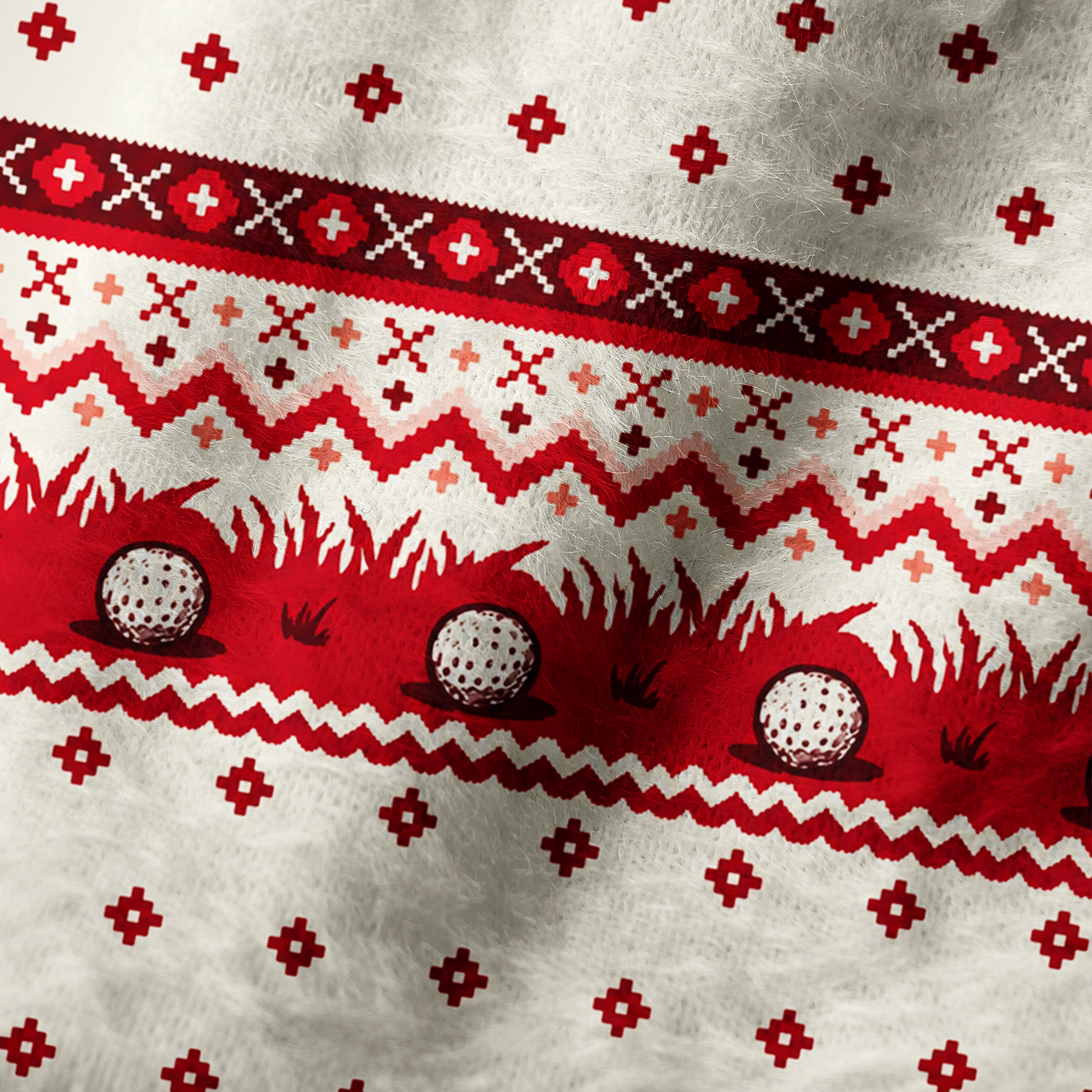Cherryswing Women's Fun Teeing Area Cozy Knit Golf Beanie