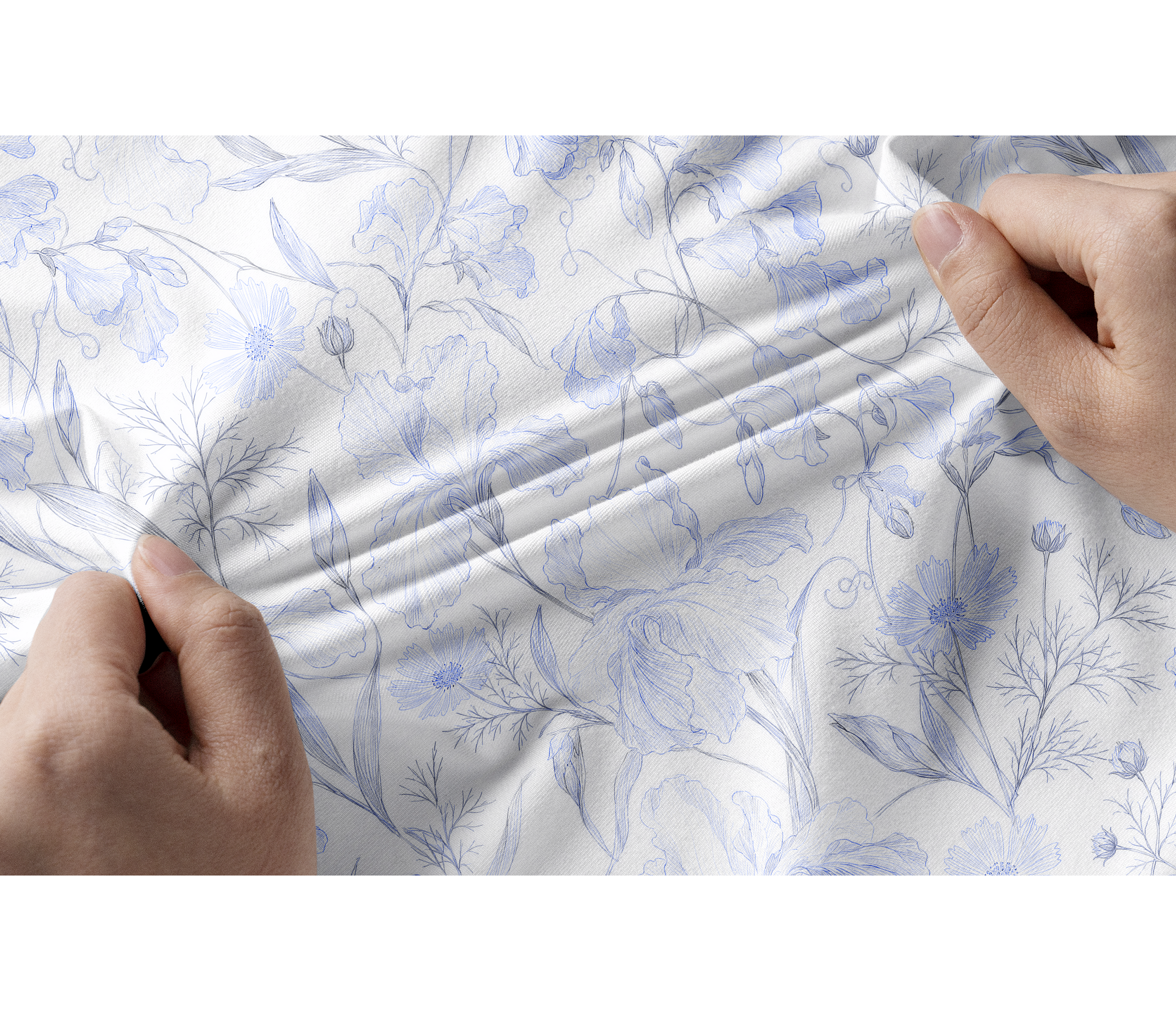 Cherryswing Women's Vintage Botanical Sketch Short Sleeve Golf Shirt