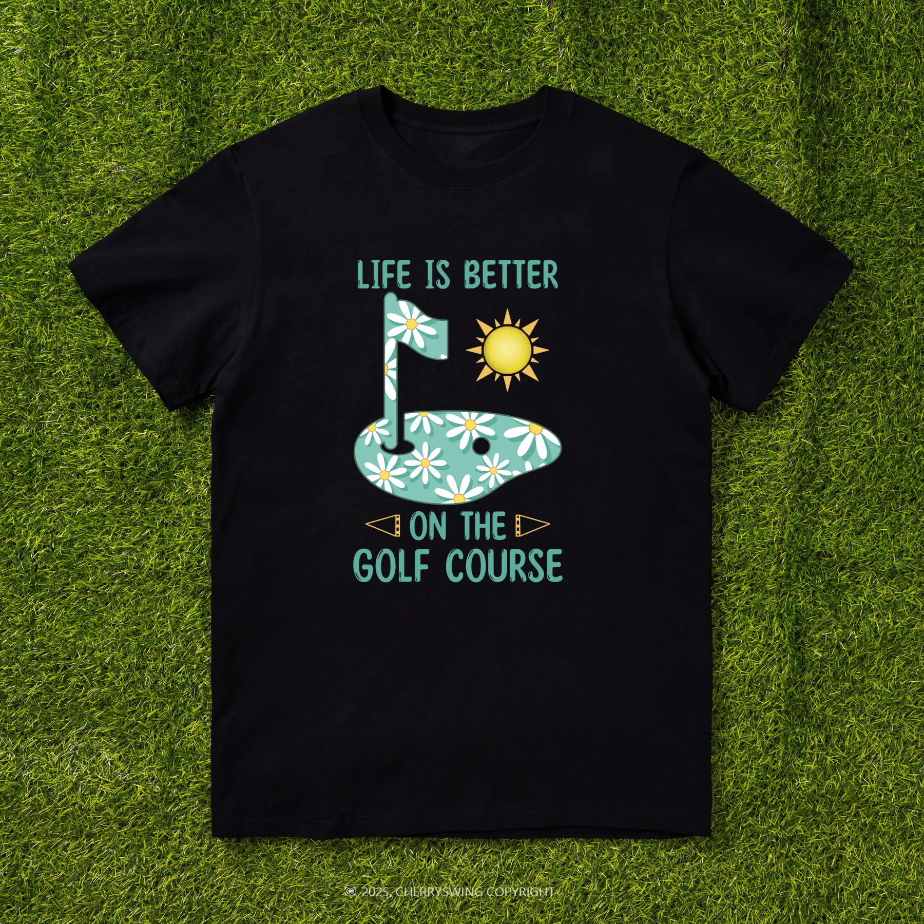Cherryswing The Golf Course Golf T-shirt