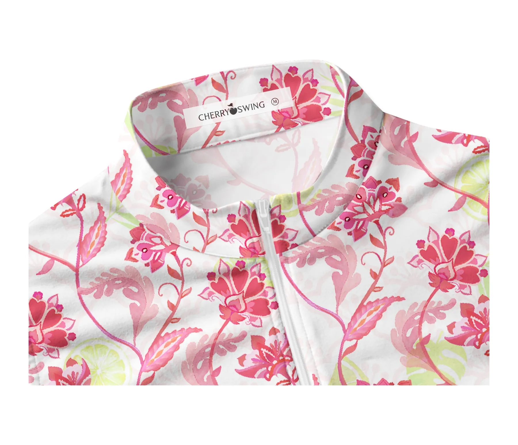 Cherryswing Women's Sleeveless 1/4 Zip Golf Polo Shirt