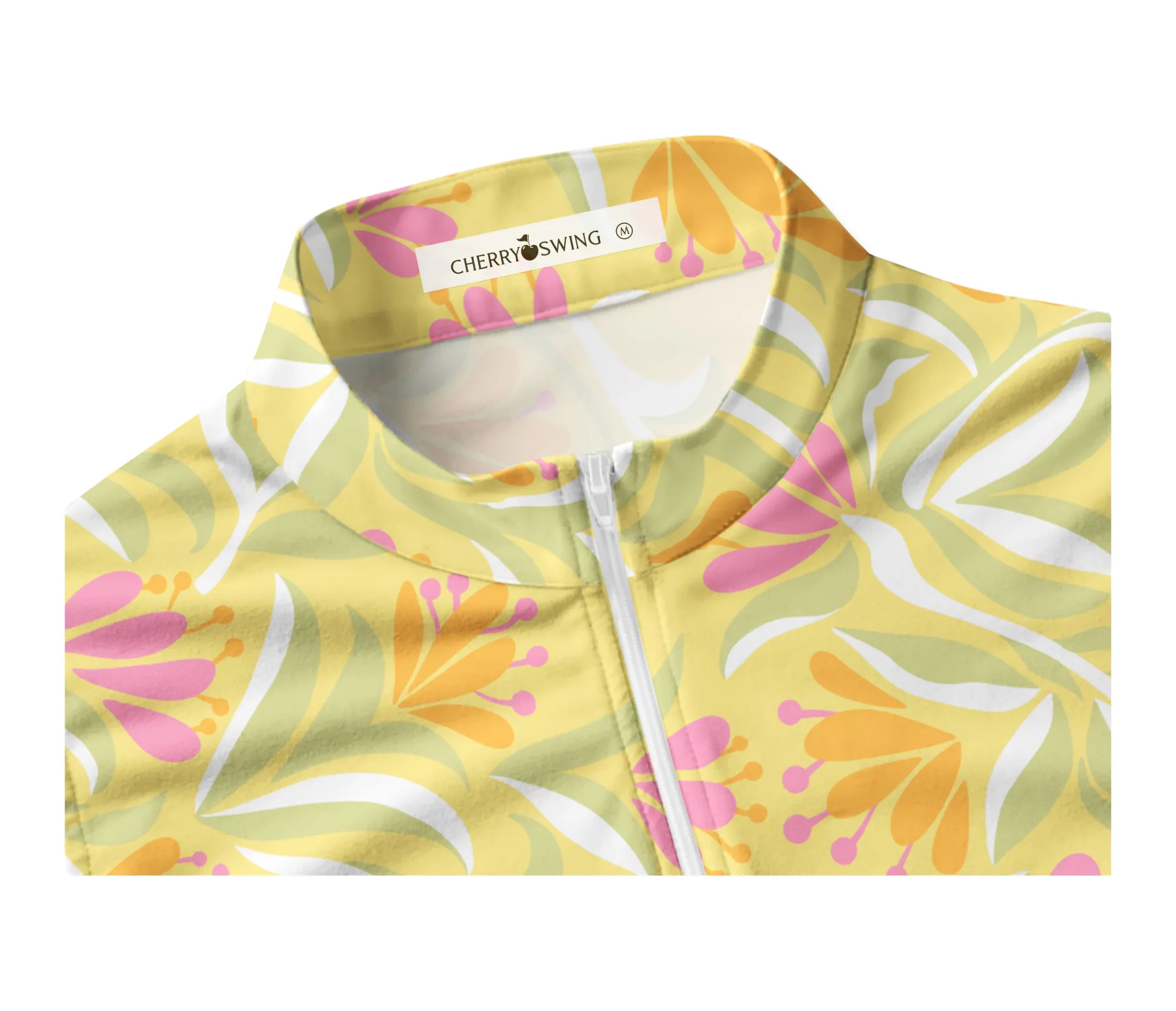 Cherryswing Women's Tropical Bloom Sleeveless Golf Shirt