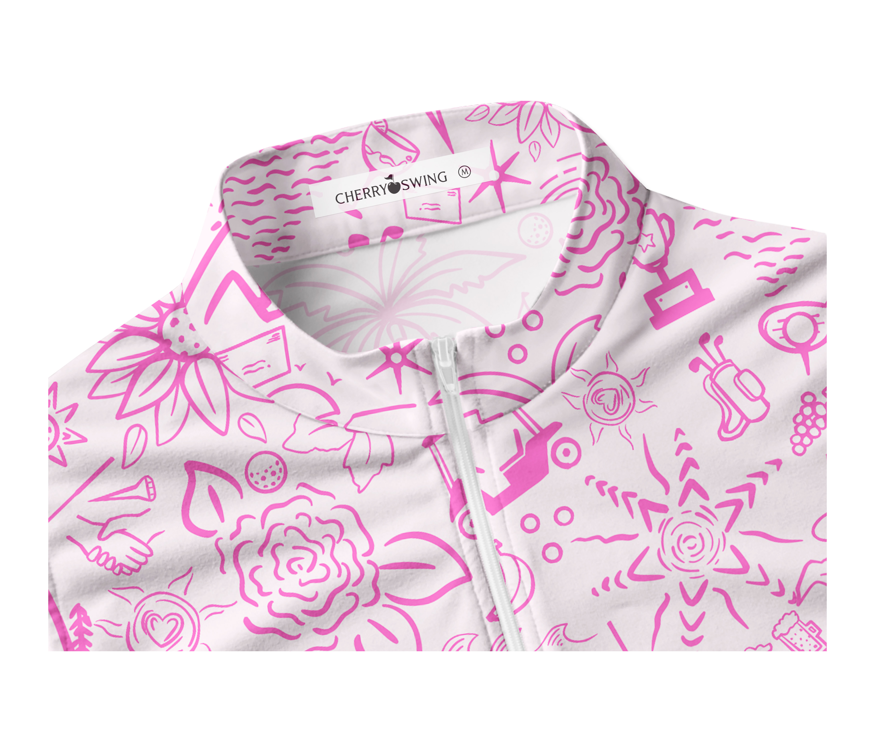 Cherryswing Women's Garden Party Sleeveless Golf Shirt