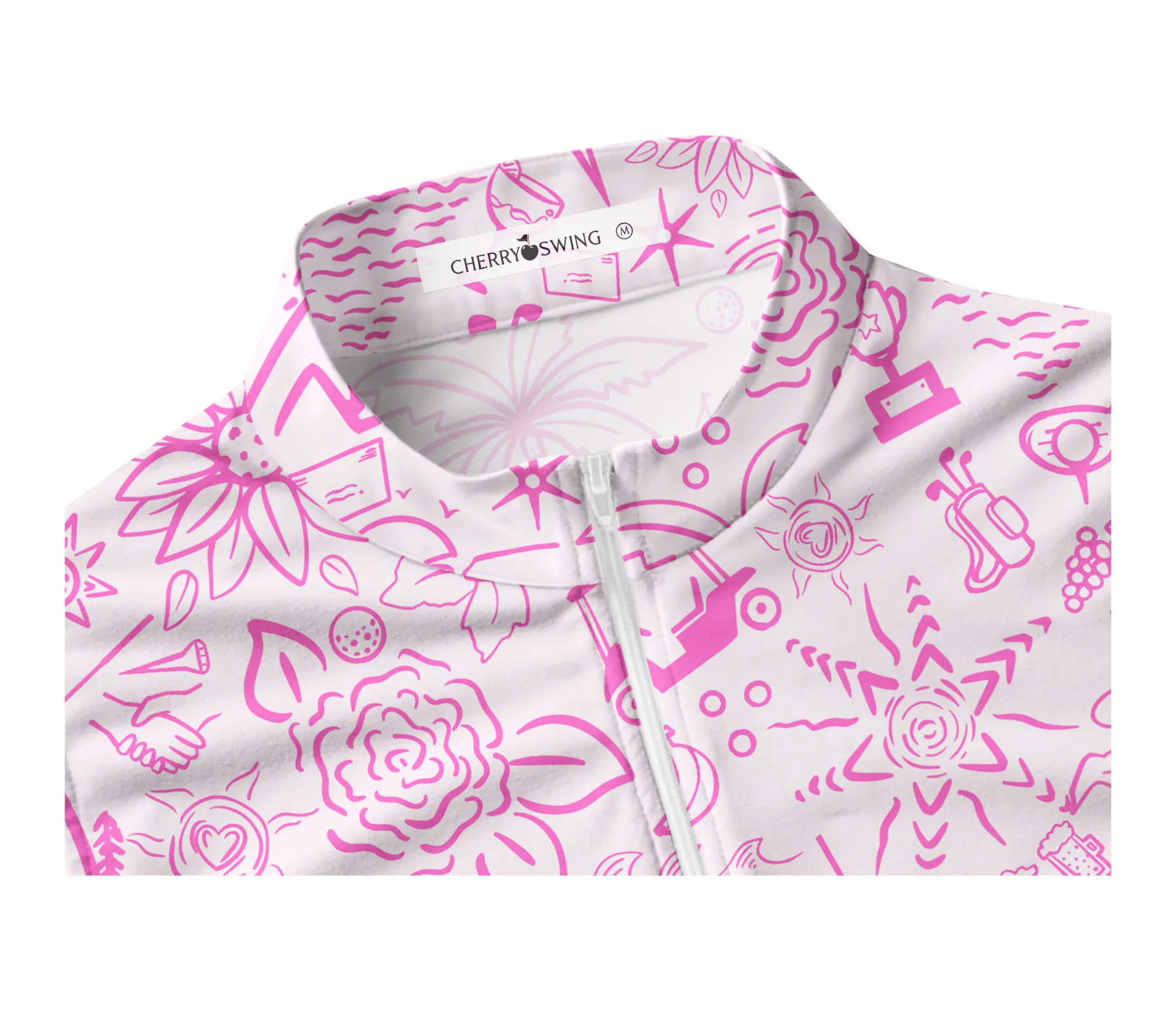 Cherryswing Women's Garden Party Sleeveless Golf Shirt