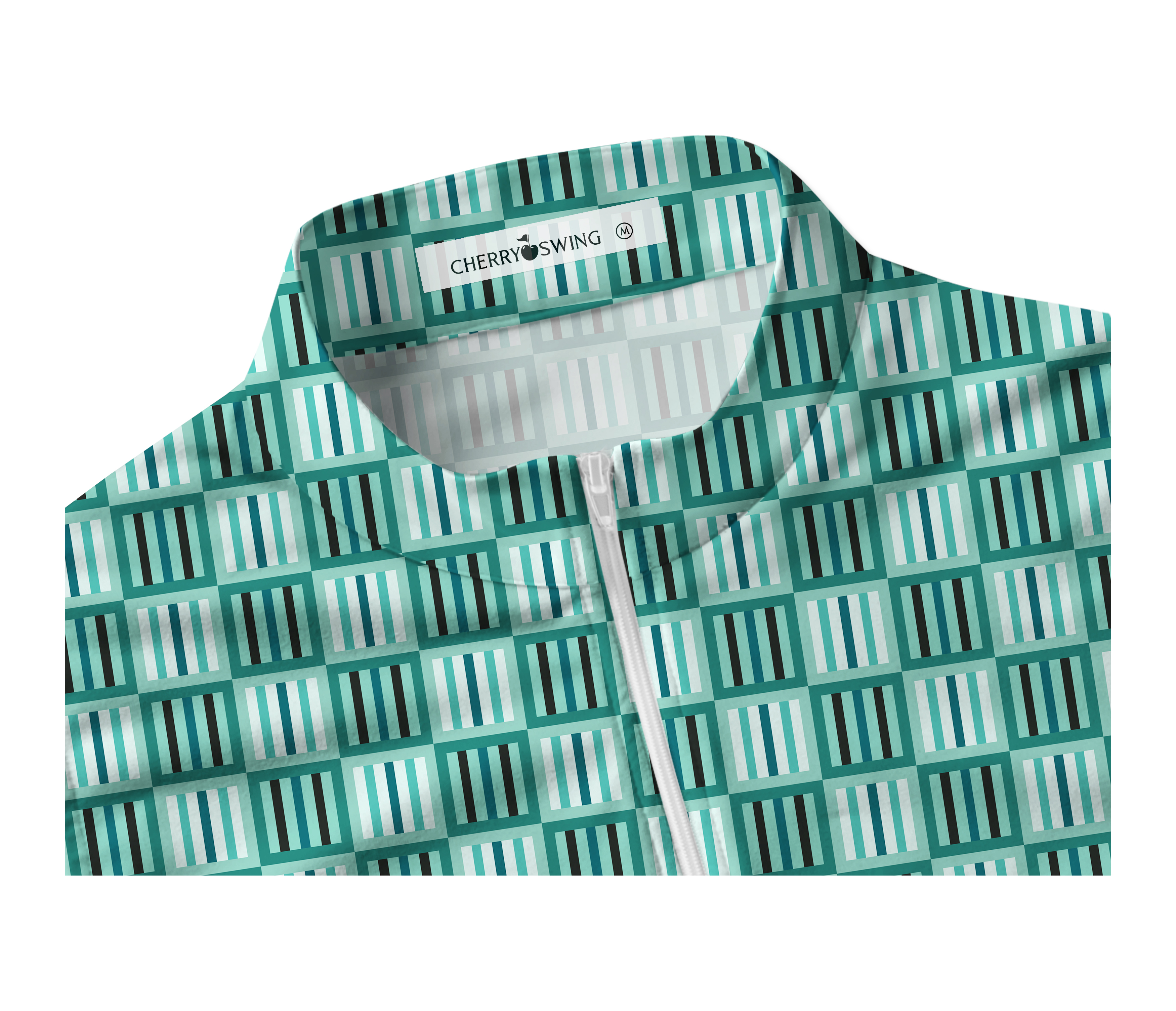 Cherryswing Women's Geometric Mastery Sleeveless Golf Shirt