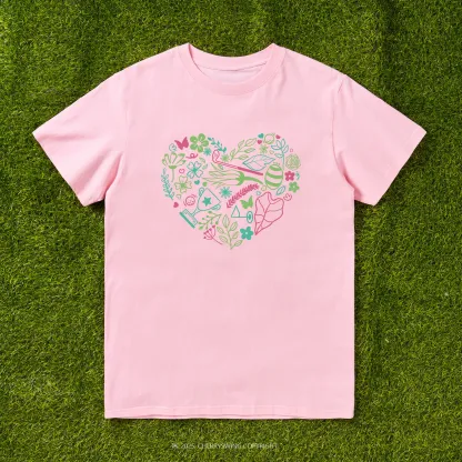 Cherryswing The Heart of Golf T-shirt For Women