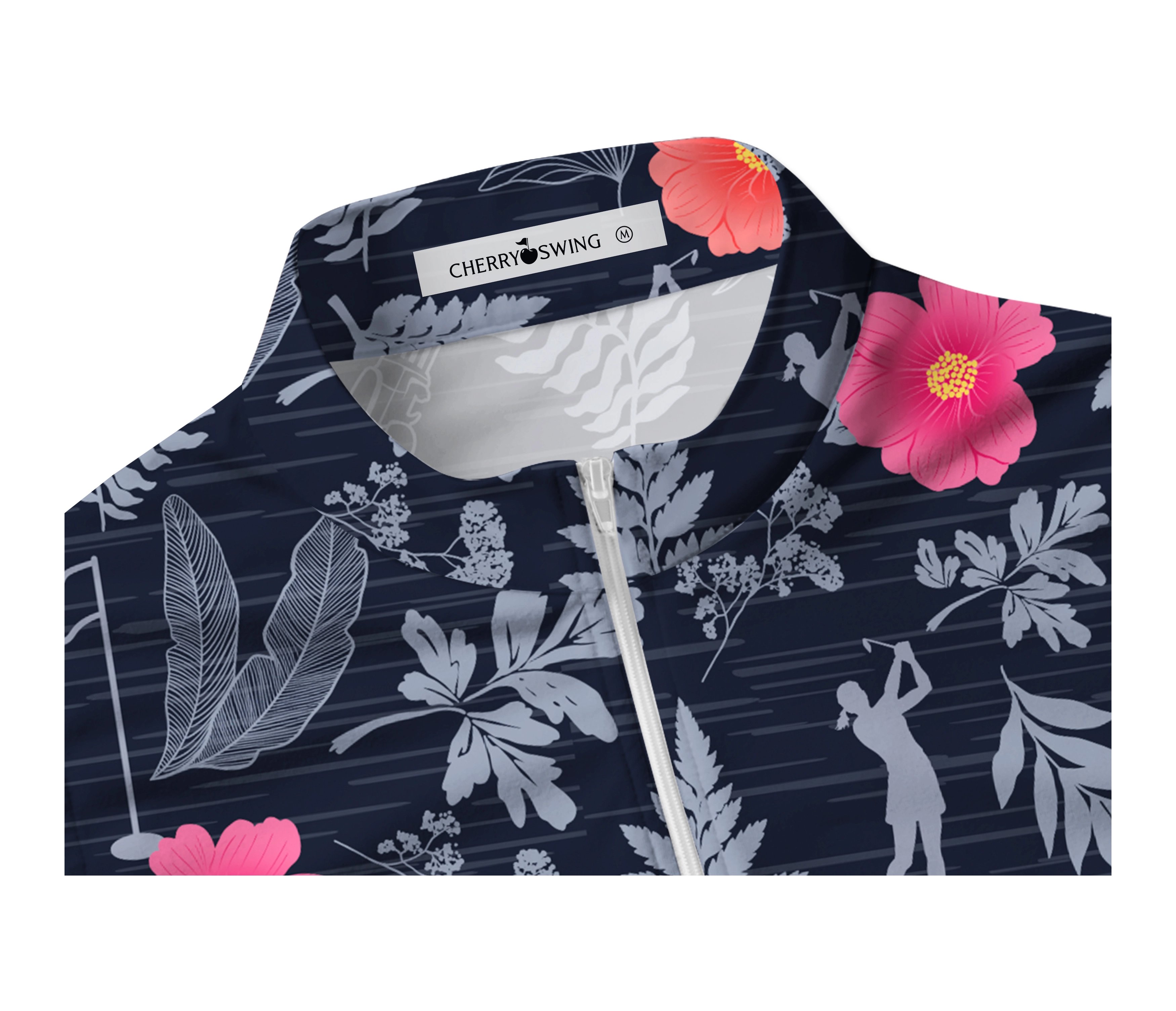 Cherryswing Women's Wild Golf Sleeveless Polo Shirt