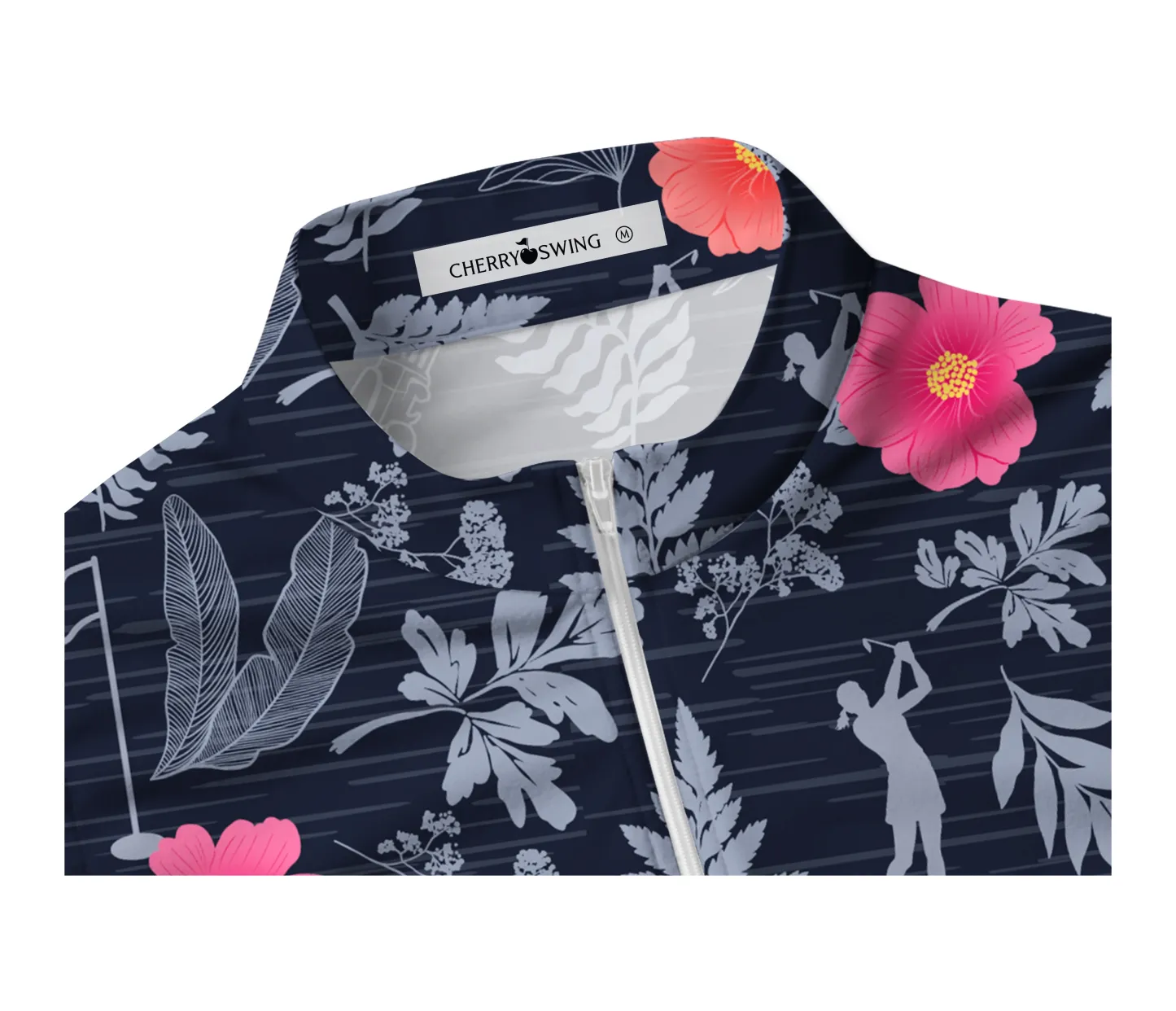 Cherryswing Women's Wild Golf Sleeveless Polo Shirt