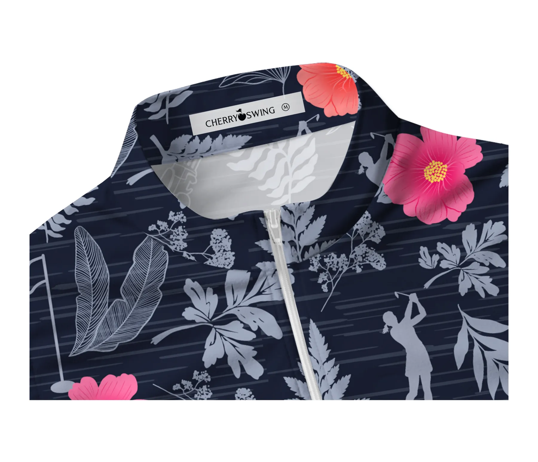 Cherryswing Women's Wild Golf Sleeveless Polo Shirt