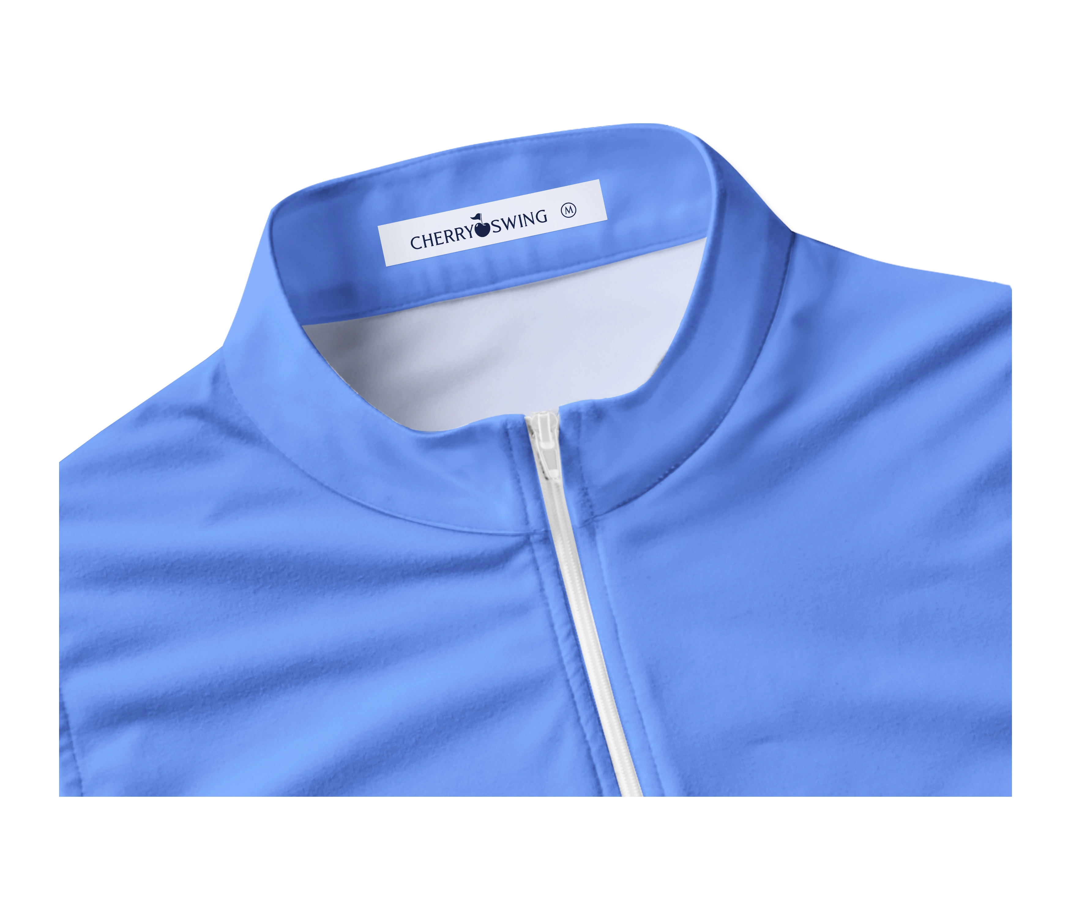Cherryswing Women's Energy of Ocean Golf Sleeveless Polo Shirt