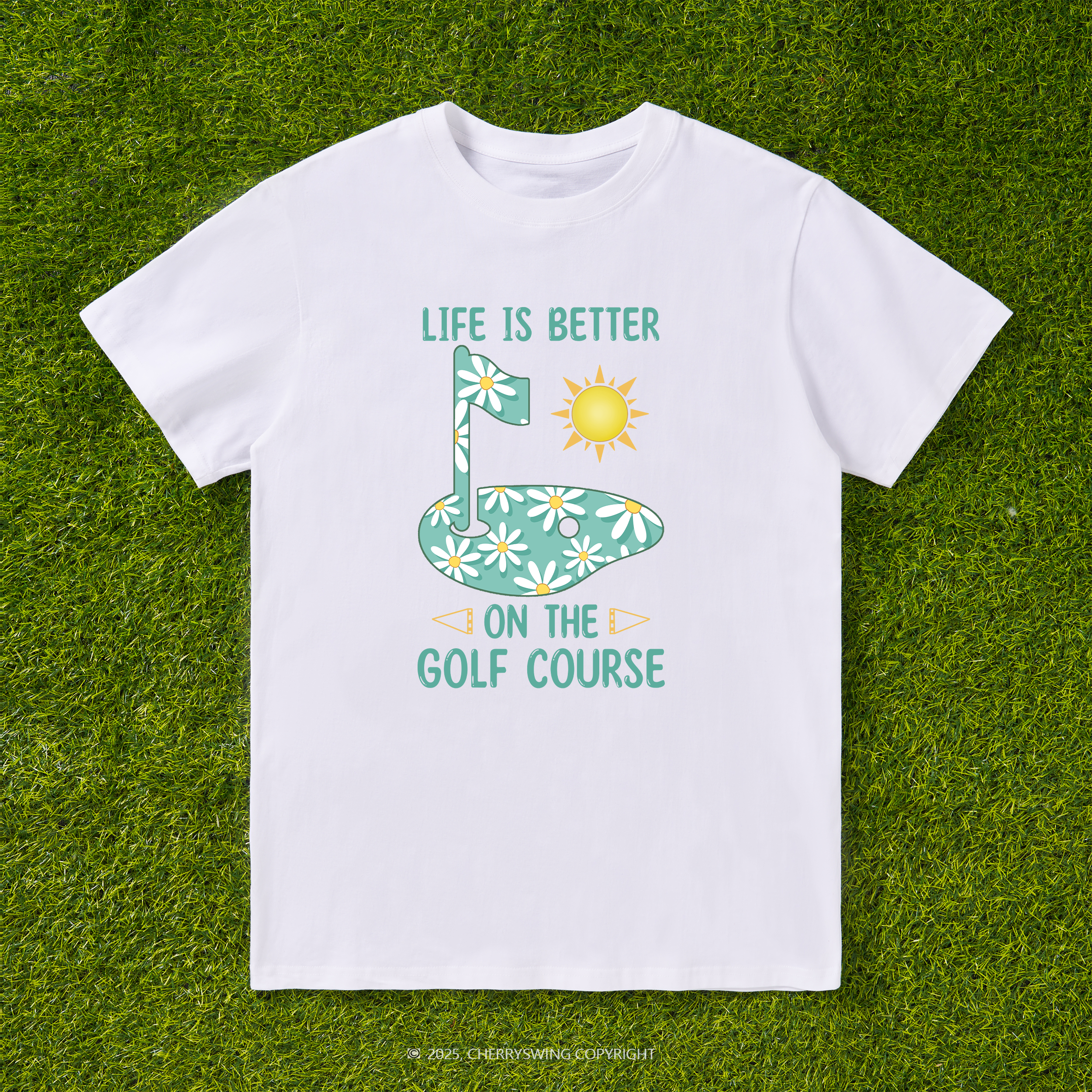 Cherryswing The Golf Course Golf T-shirt
